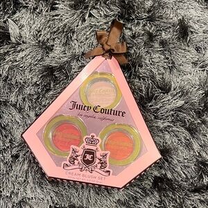 Juicy Couture 3-Piece Cream Blush Set in Pink Diamond Gift Box